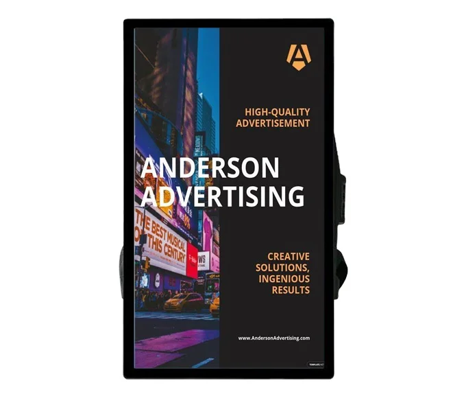 Human Walking Digital Billboard Lcd Walking Billboard Portable Backpack Walking Billboard