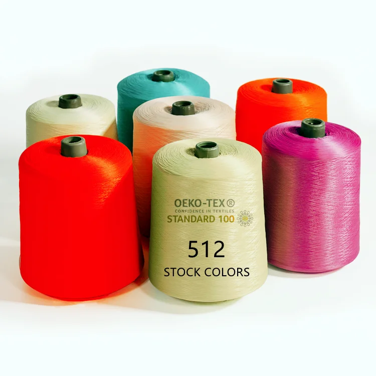 Manufacturer Wholesale  300 denye mikro polyester iplik for Shoe lace, Webbing, Rope, Sock