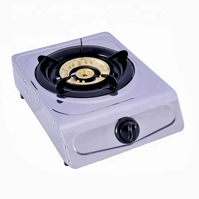 Cast Iron Cooking 1 Big Burner Gas Stove Top With Kitchen Stove Tempered Glass