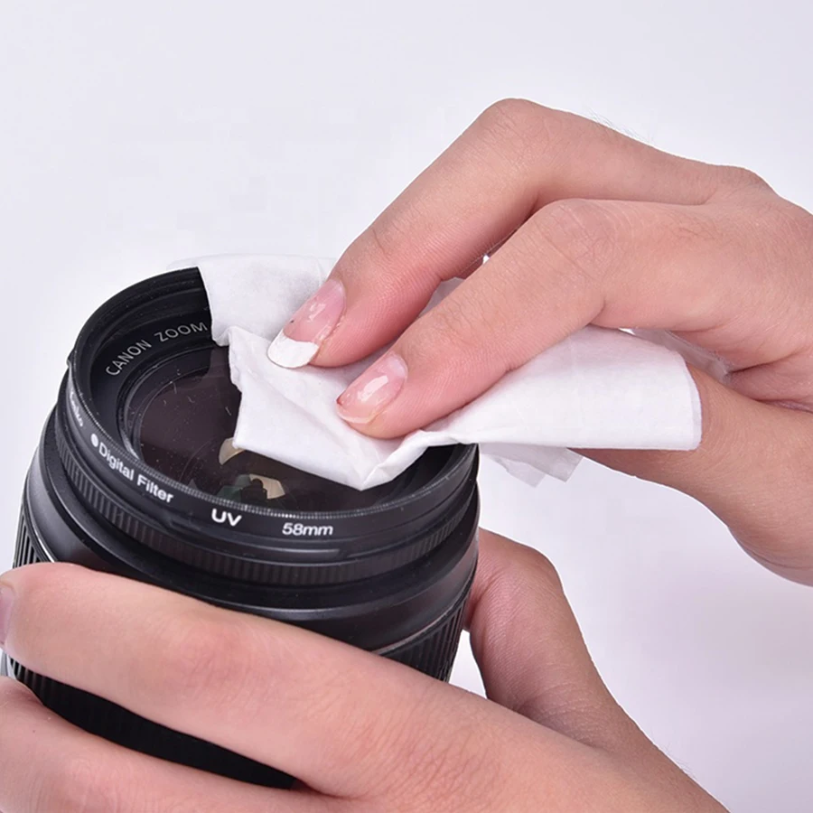 
Factory OEM custom mobile phone screen wipes Laptop Eyeglasses lens wipes 