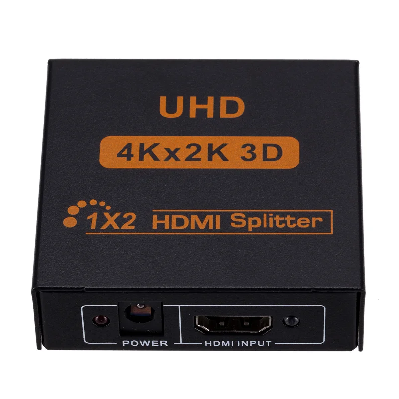 high quality HDMI 2/4 Ports 1x2  1X4Powered Splitter Certified for Ultra HD 4Kx2K Full HD 1080P 3D HDMI Adapter