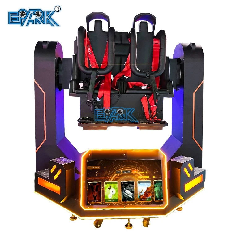 Катания на американских горках с поворотом 1080 градусов