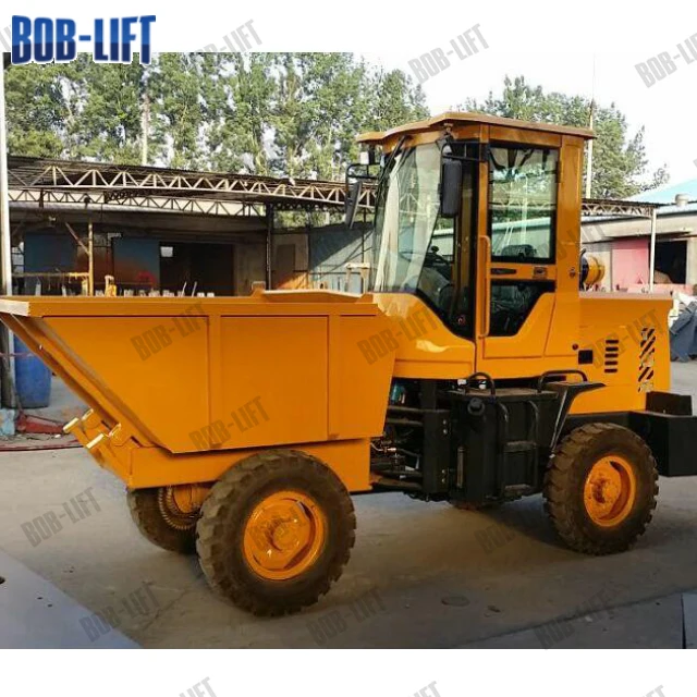 Electric Diesel Mini Dumper 4x4 Front Loading 5 ton Truck Dumper Loader
