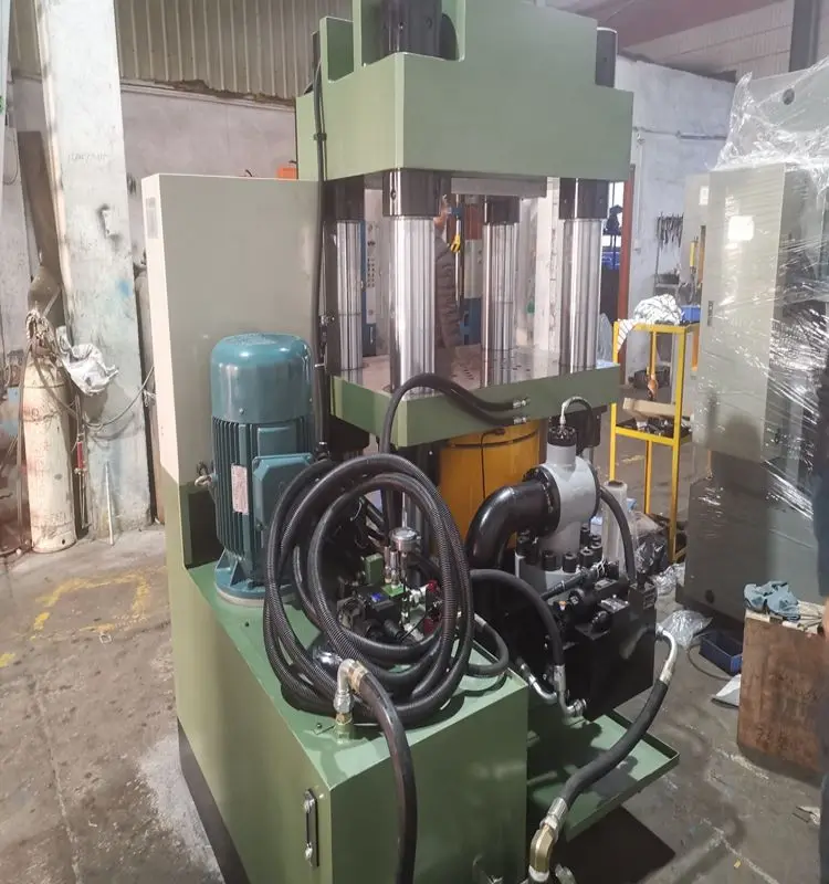 High sales volumelower cylinder type four-column hydraulic press badges and Medals Hardware parts mirror frame and photo fram