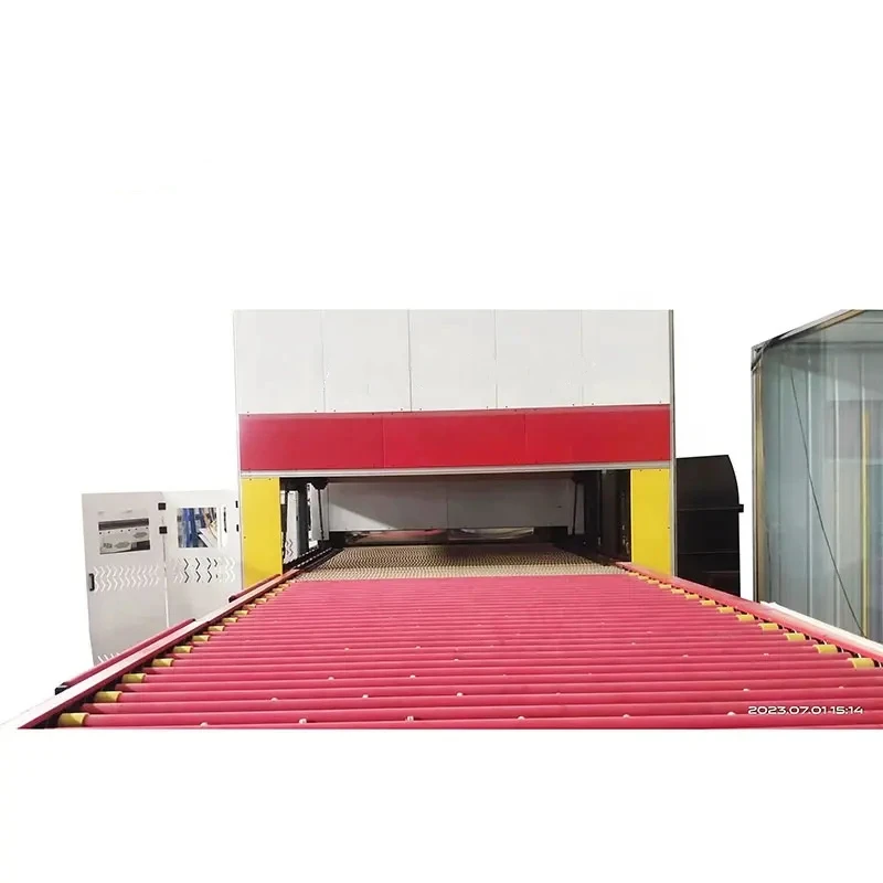 Glasino horno templado de vidrioplanchas de vidrios de 6mm / Flat and Curved Tempered Glass Making Machine Glass Tempering Oven