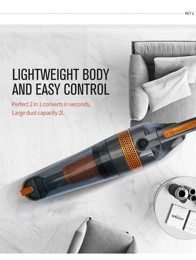 600W cyclone stick Suzhou bagless vacuum