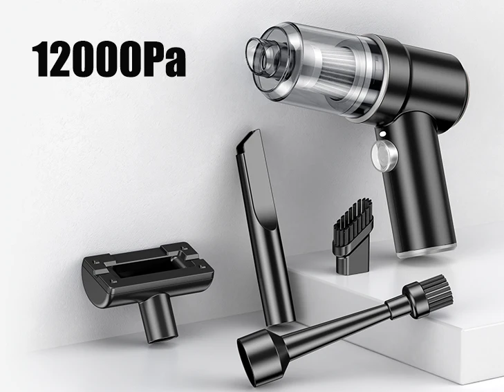 Handheld Muti-function 3 in 1 Lighting Blow Suction Cordless Vacuum Cleaner Mini Wireless Rechargeable Home Car vacuum Cleaner