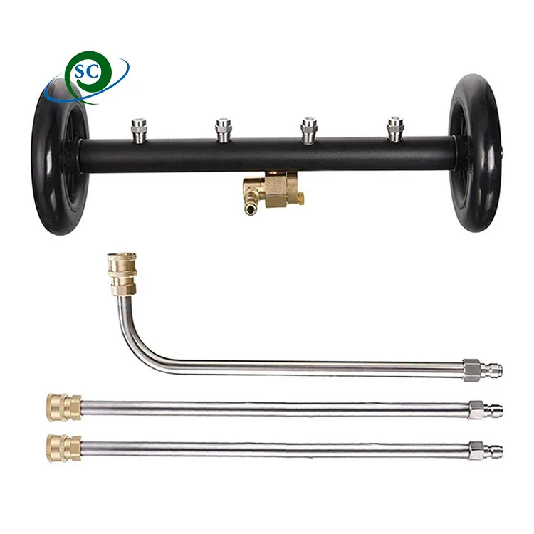 4000psi High Pressure Car Wash Water Broom portable Undercarriage Cleaner car washing surface cleaning tool