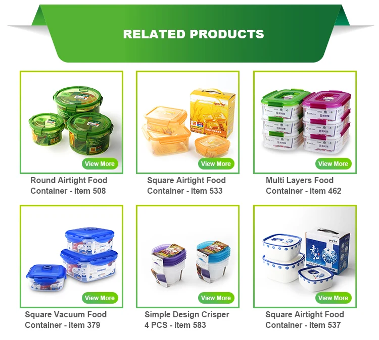 Plastic Canning Jar Storage Boxes & Bins Food Packaging Airtight Plastic Jug Round 3-5 Days Modern Customized with Airtight Lid