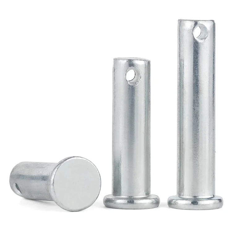 Hot sale Galvanized GB882 Dowel Pins positioning pin T-type flat head with hole cylindrical