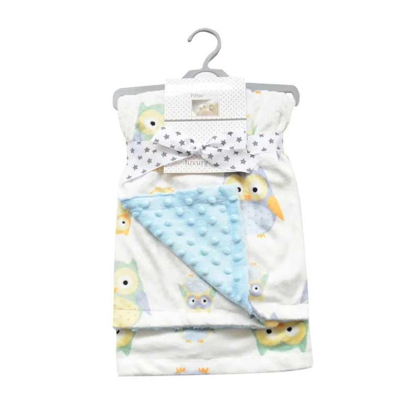Unisex Safe Nursery Elastic Minky Baby Swaddle Fleece Receiving Blanket Custom Printed Low Modern Wrap Comforter Kids Portable