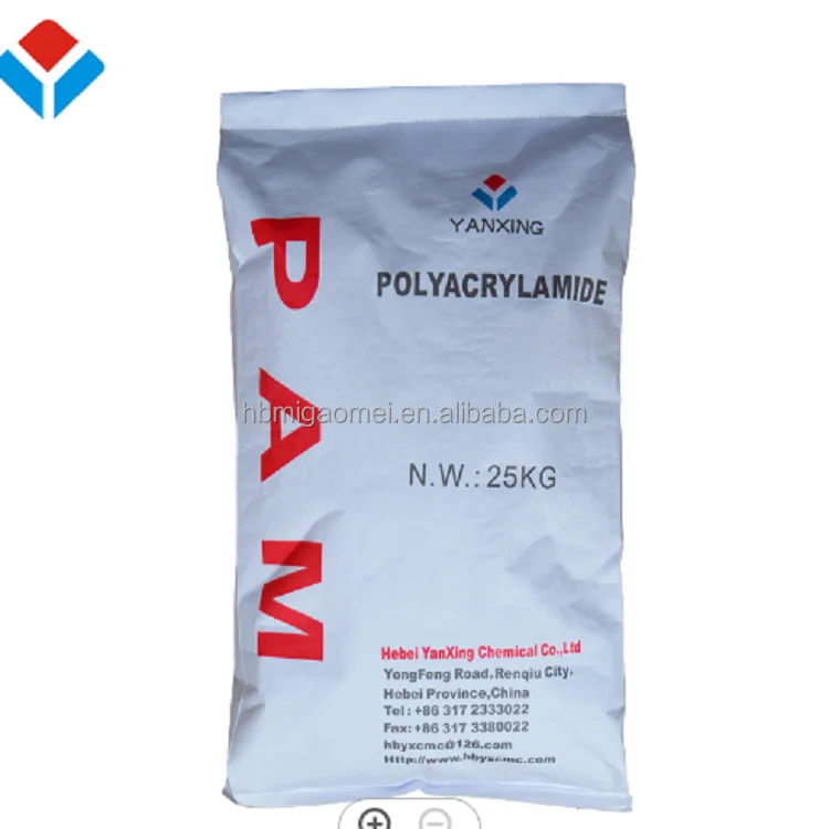 Factory wholesale anionic cationic polyacrylamide PAM flocculant wastewater treatment fast delivery