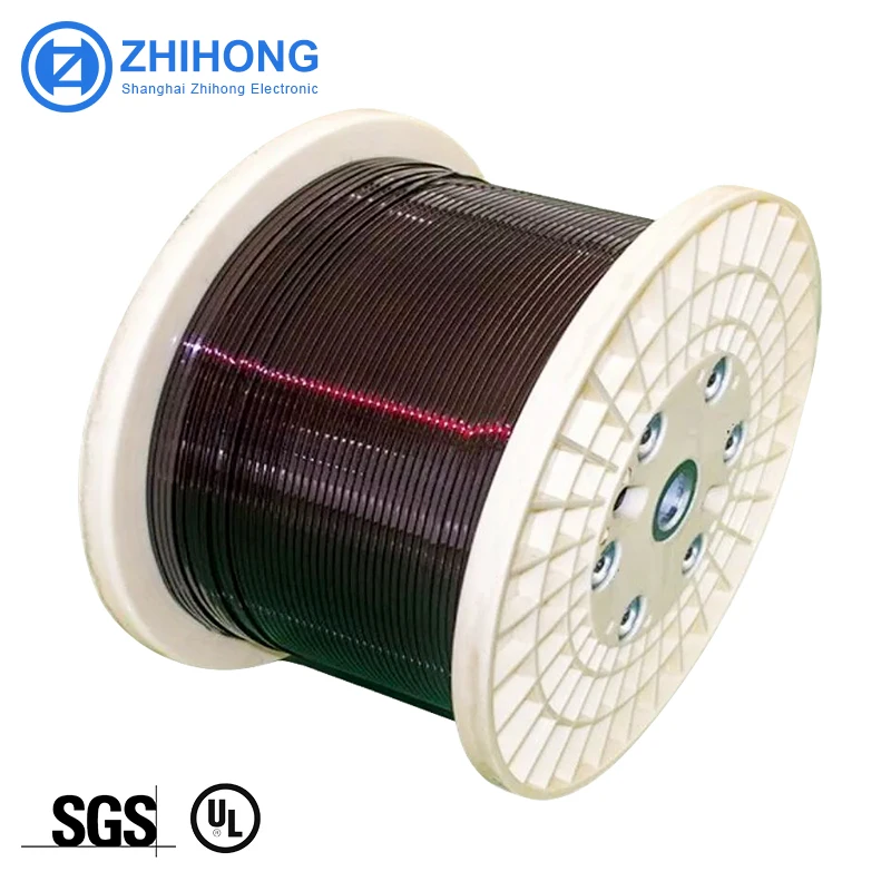 Прямоугольная плоская проволока с покрытием из эмалированной меди от производителя