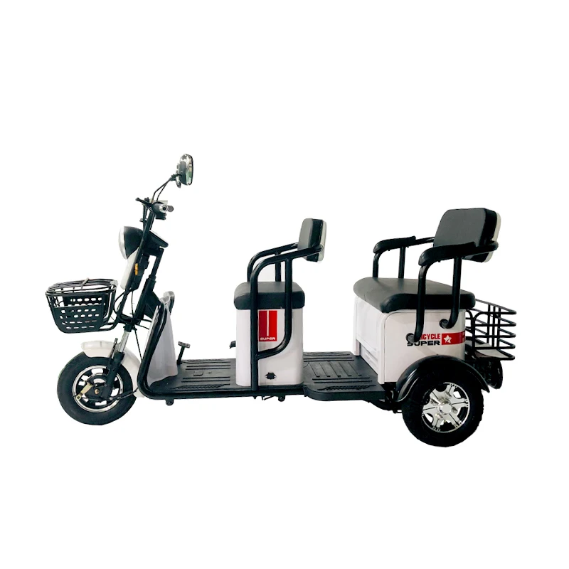 New Cars Tricycle Electric Scooter High Speed  Large Space Adults Three Wheel Electric Tricycle For Passenger