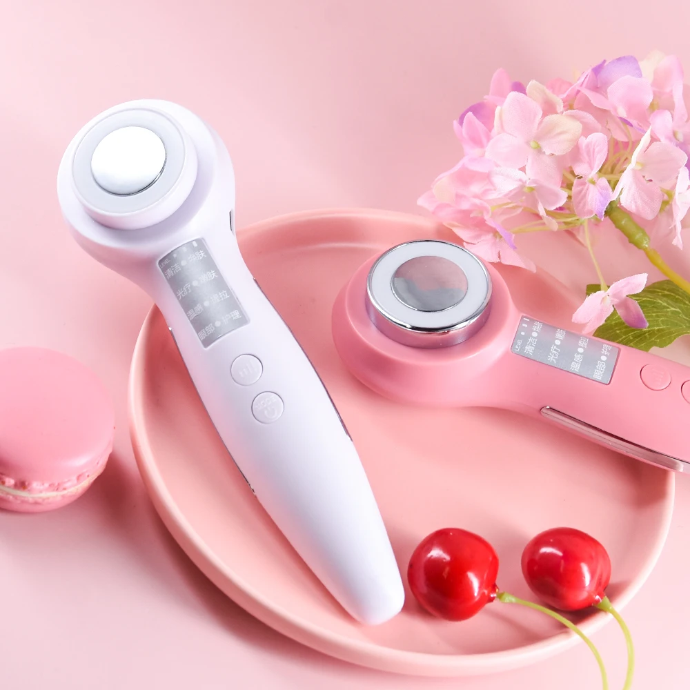 EMS face lifting and tightening massager skin rejuvenation laser beauty device face massage instrument
