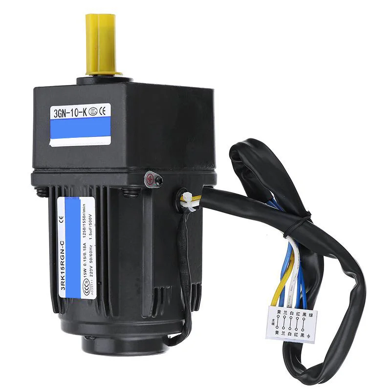  Однофазный двигатель переменного тока 3IK15GN-C 110V220V 1400