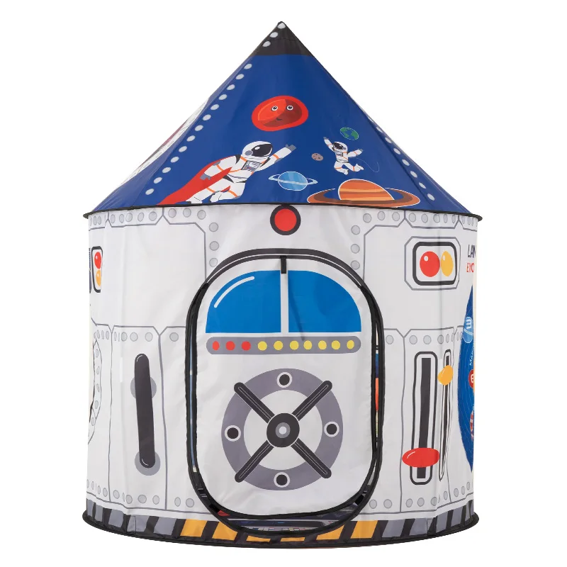 rocket tent children small foldable house material child indoor outdoor play teepee kids tent
