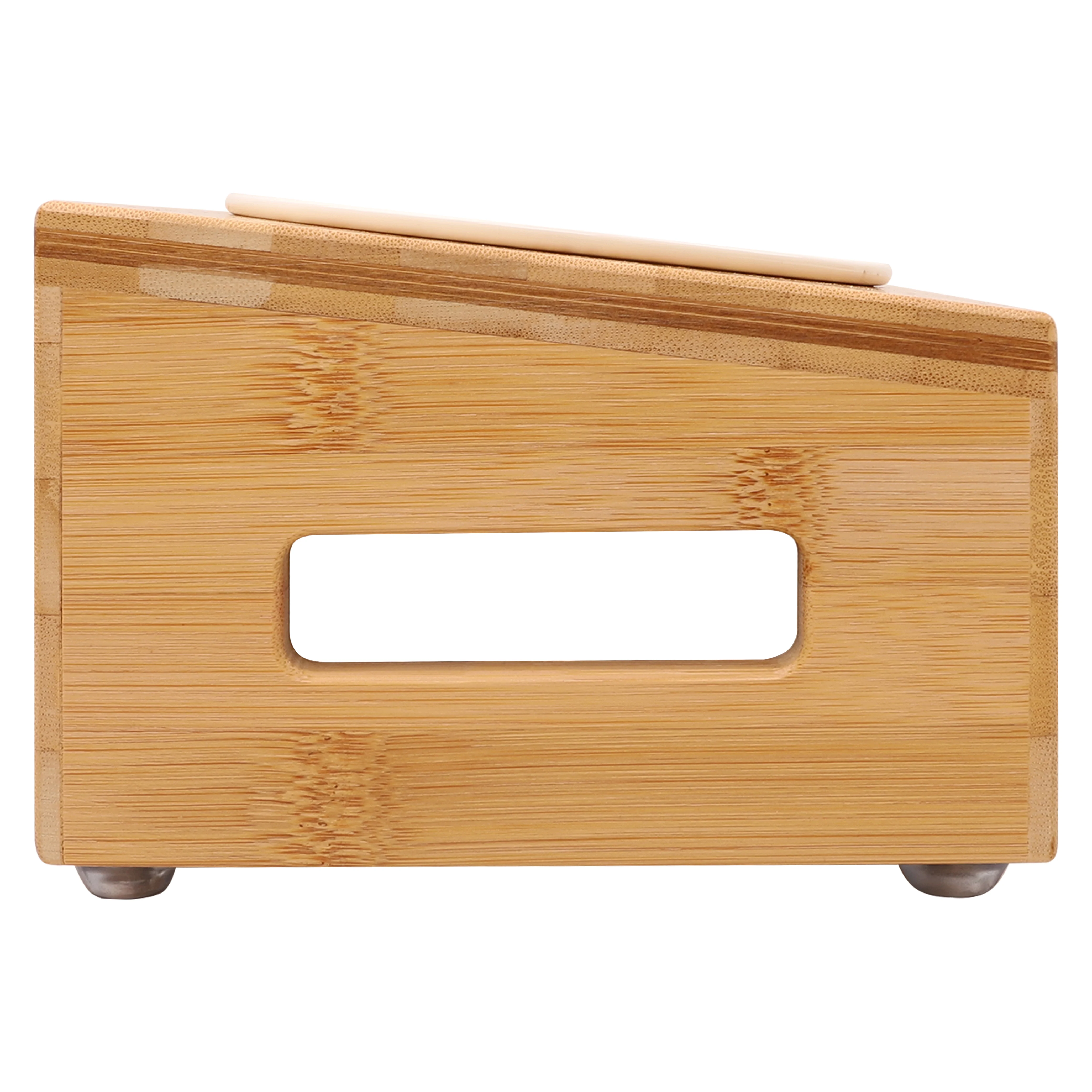 Home Elevated Triple Feeder Raised Pet Bowls with nature bamboo Stand for Cats and Small Dogs  Ceramic Cat and Dog Bowl Set