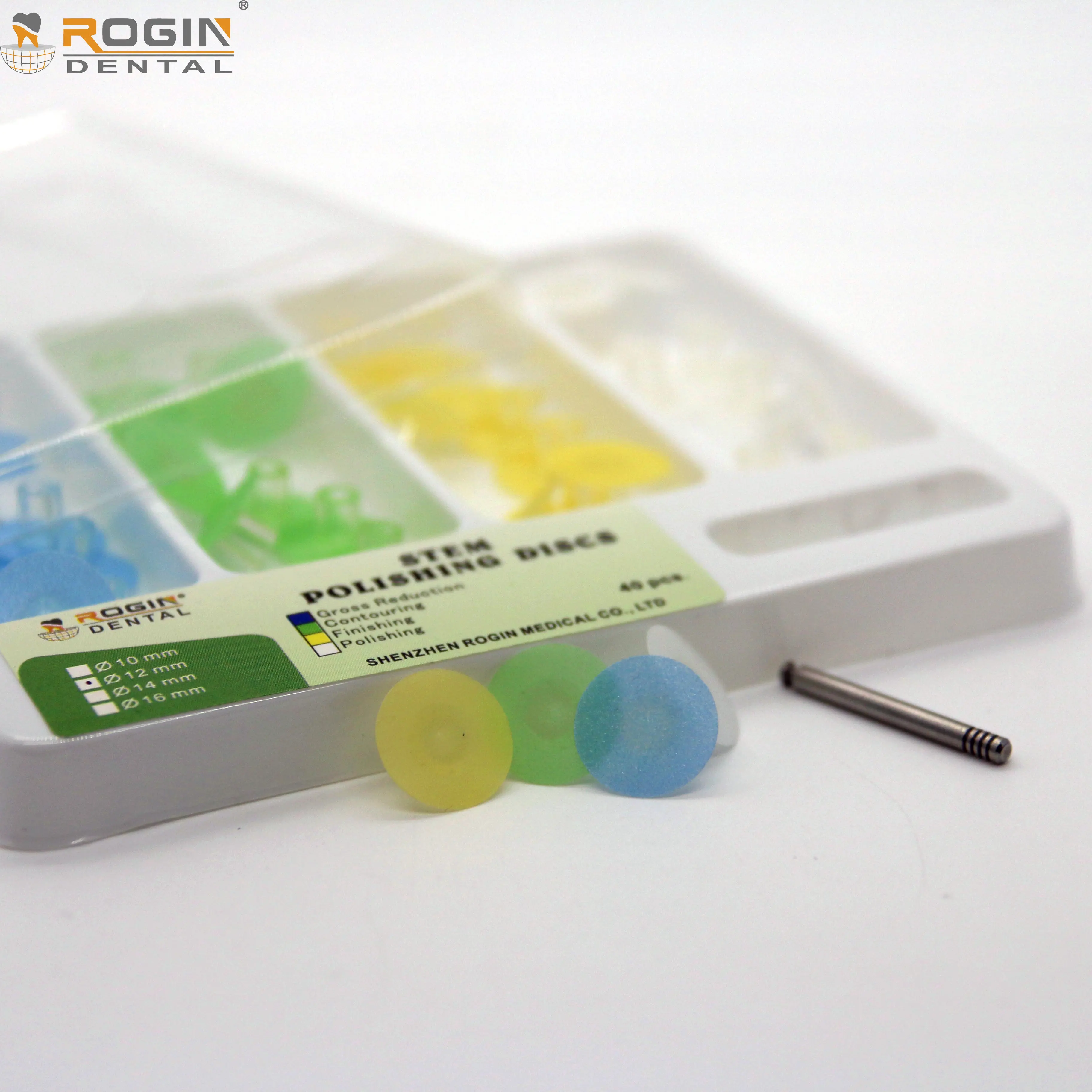 Полировальные диски для зубов, набор для пластиковой отделки, стоматологический композитный инструмент