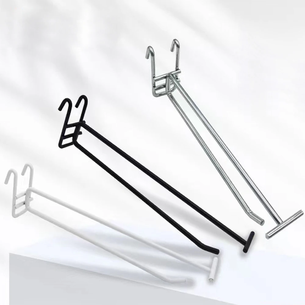 customization metal  pegboard hook  supermarket stainless steel  display rack hook shop display hook