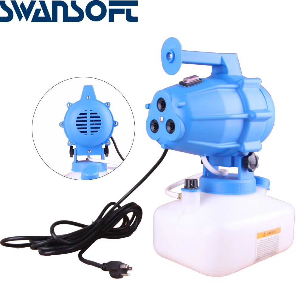 SWANSOFT portable fogger machine electric ulv sprayer fogger cold electrostatic handheld sprayer