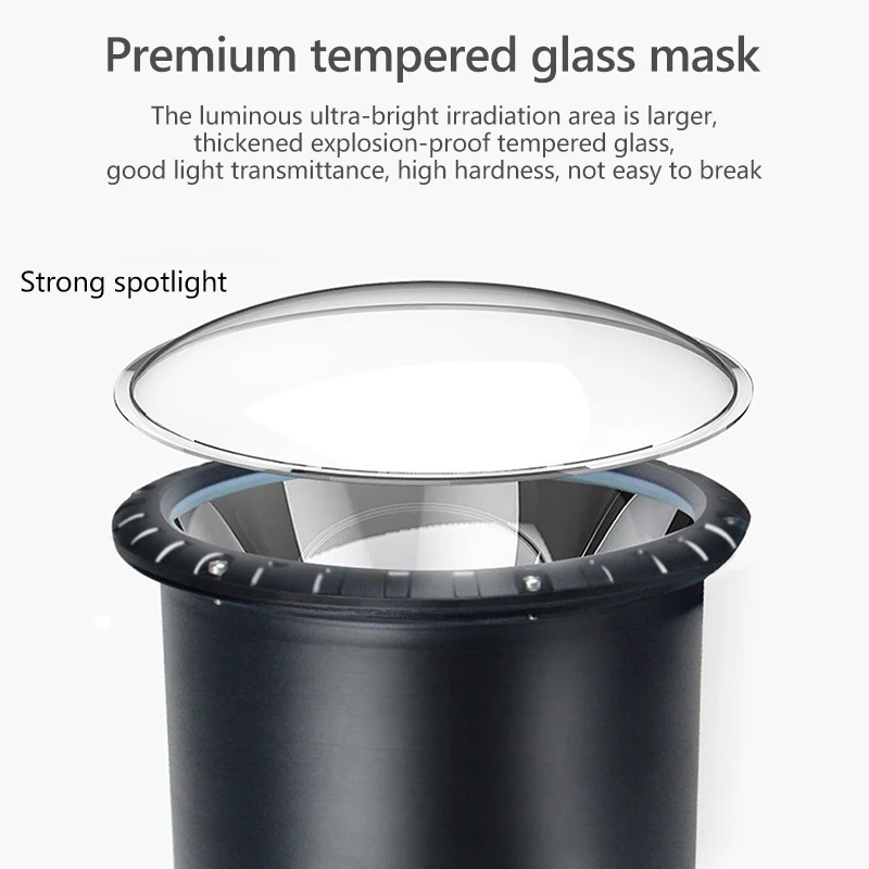 led remote spotlight Waterproof Marine detention center outdoor rotating prison spotlight 150W search light