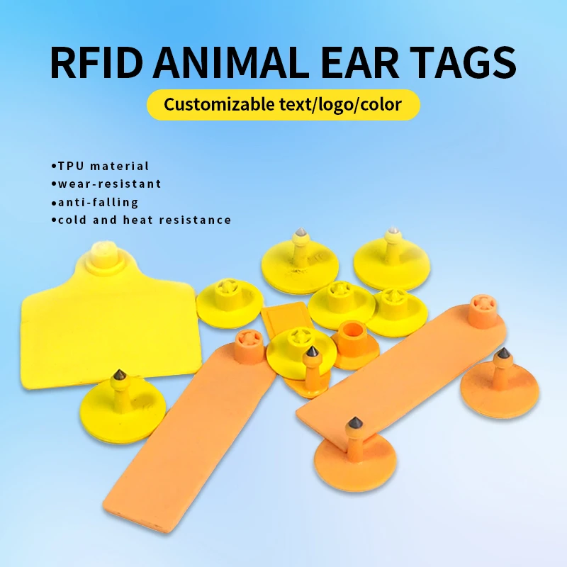 Bohang Wholesale high quality animal cattle ear tags pig sheep cow ear tags Farm Livestock Equipment