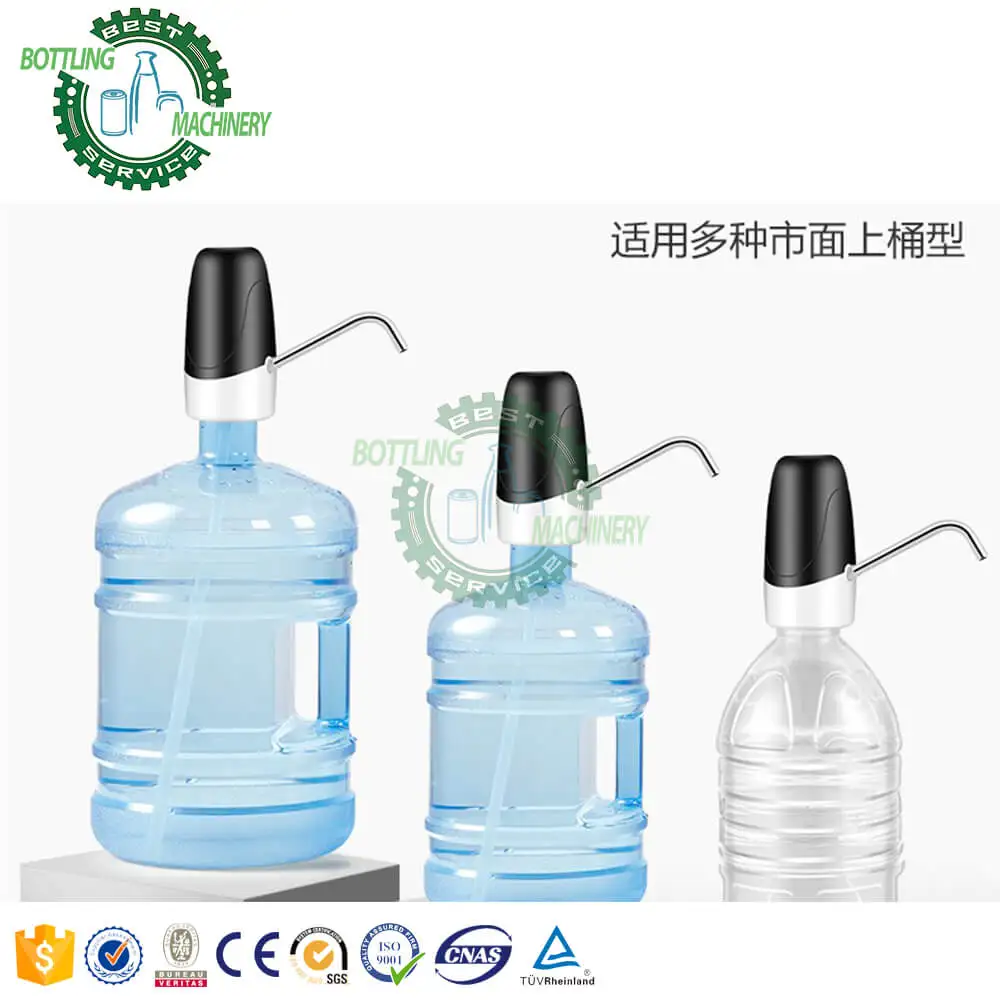 High quality 55mm neck 18.9 Ltr 19 Liter 20 Liters 5 gallon water bottle manual water pump dispenser for school hotel