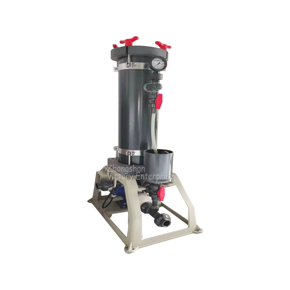 High performance Industrial chemical electroplating liquid water filter systems Chromic acid filter