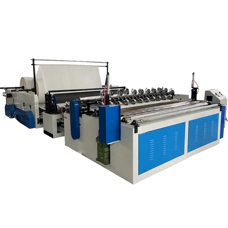High quality toilet paper machine production line toilet paper making machine rewind