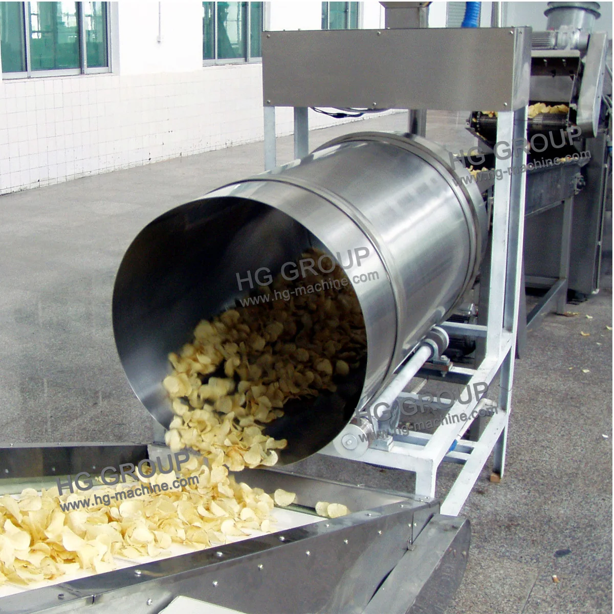 HG brand potato chips packaging machine/potato chips cutter machine/mini potato chips making machine