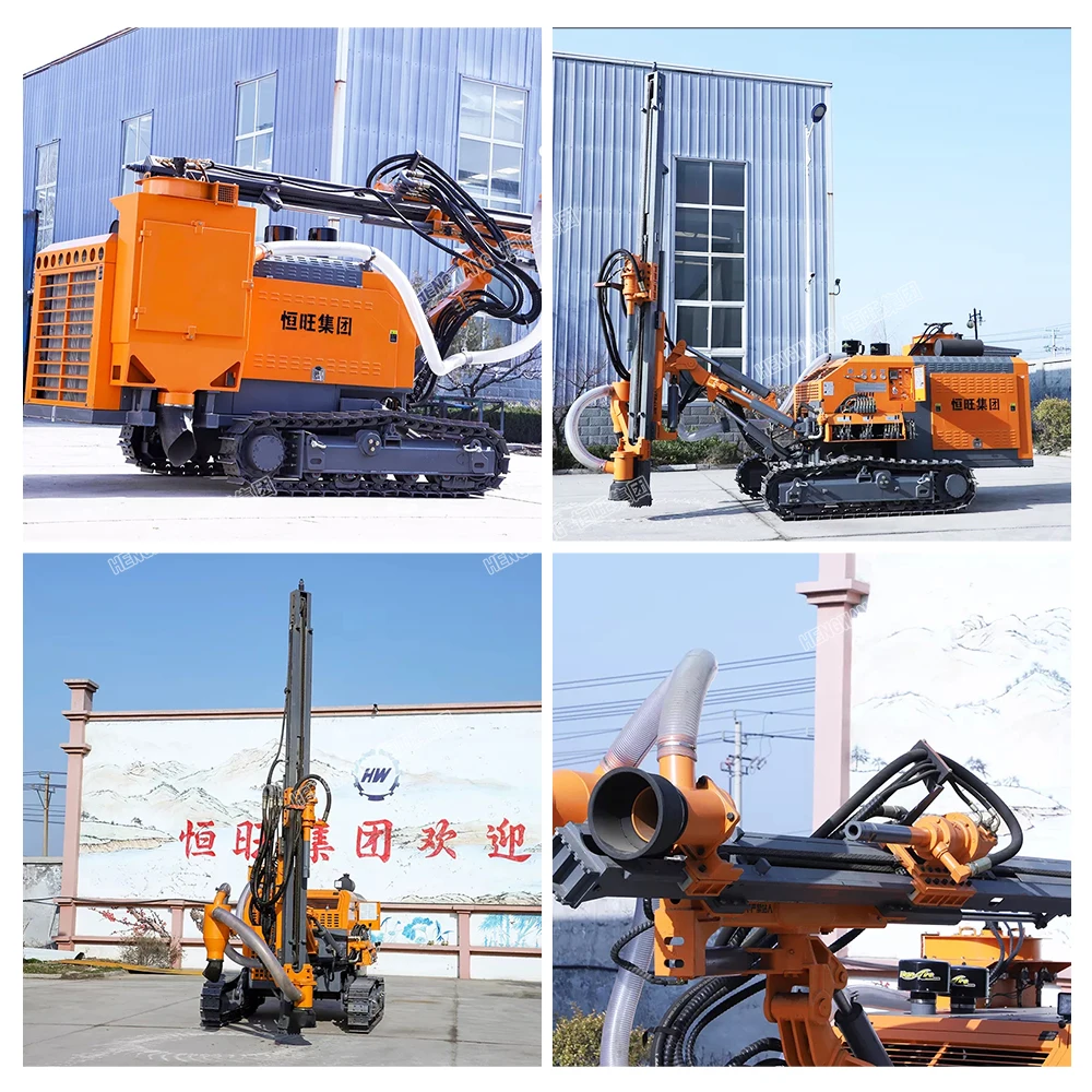 Hengwang HW421T dth буровая установка производители подземных шахтных горных буровых установок с воздушным