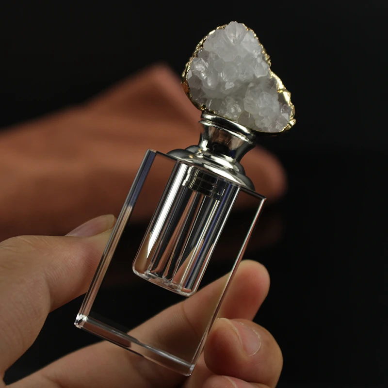 2020 новый дизайн хрустальный флакон для духов бутылки масла Oud с украшением из натурального