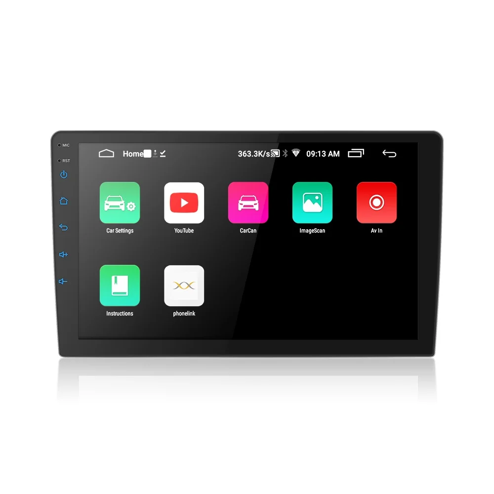 9 inch 2din 2.5D touch screen android 1+16GB with FM WIFI BT Mirror link car stereo GPS Navigation