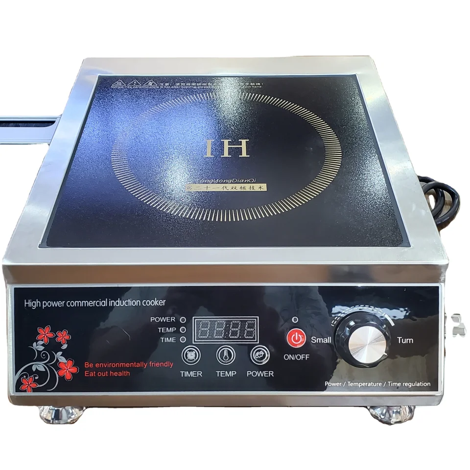 Stainless steel housing commercial induction cooker 5000W induction cooker one burner induction cooktop with good quality