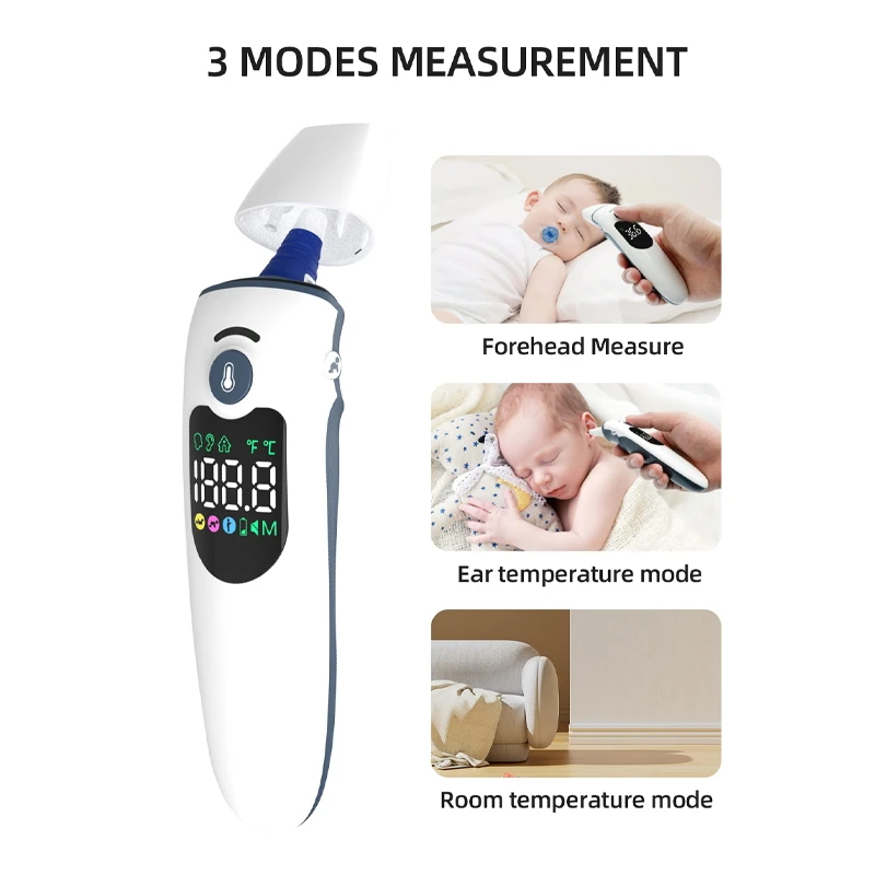 Electronic Non Contact Probe Cover Medical Baby Digital Thermometer Infrared Forehead Ear Thermometer