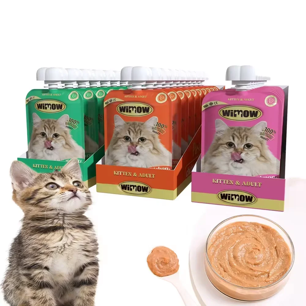 Manufacturer   Cat Wet Food Treats Cat Food Pet Food Chicken Salmon Tuna 3 flavors
