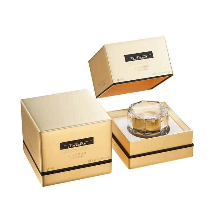 Cosmetic Folding Packing Box Lip Gloss Packaging Cosmetic Boxes Cosmetic Corrugated Box With Zipper