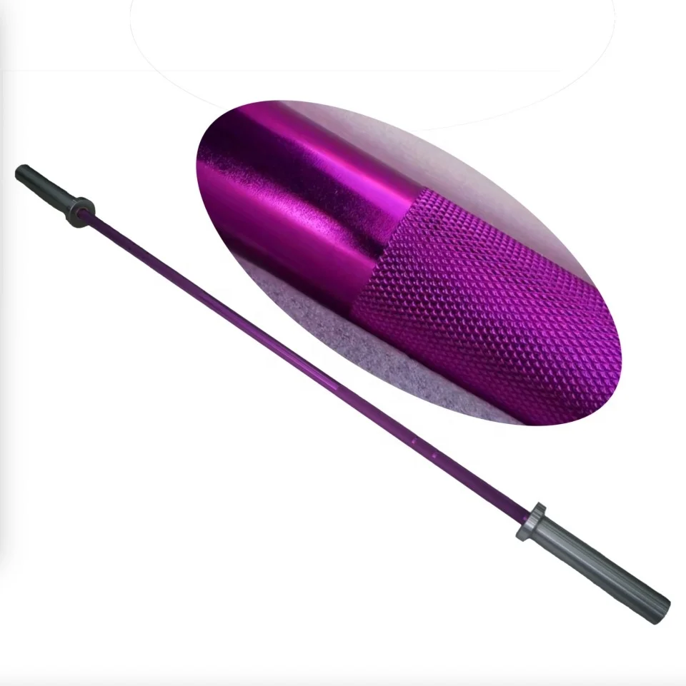 Wholesale Fitness Training Free Weights Gym Equipment  Barbell Bar Electroplated Holding 300LB Straight Bar  Gym Weight Lifting