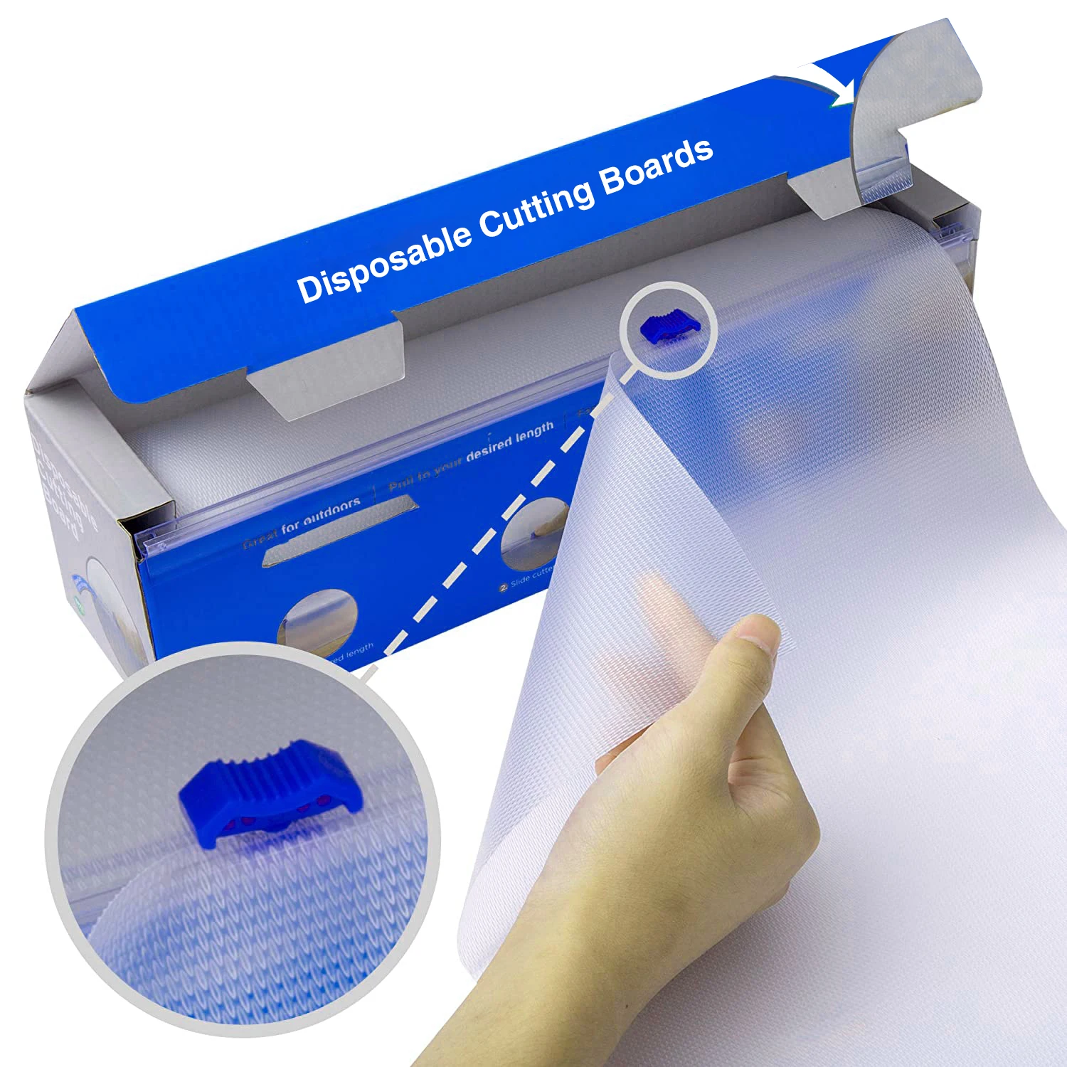 Новейшая одноразовая Нескользящая разделочная доска из ЭВА пищевого класса Amazon для кемпинга и пикника