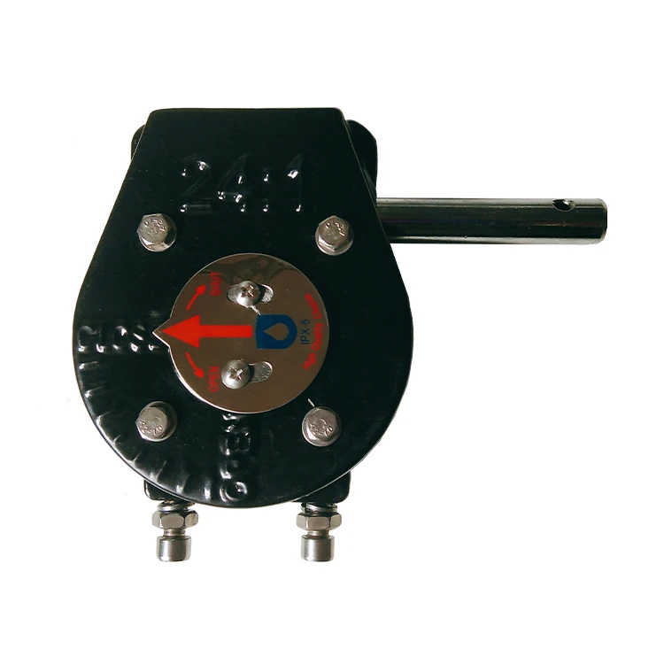 
Low price Hot sell cast iron Butterfly valve worm gear box 