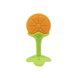 High quality food grade safety silicone flower shape  baby teething toy soft feething for baby toy silicone flower teething