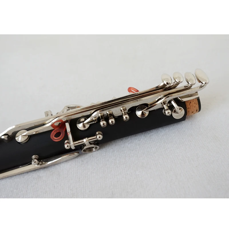 Woodwind Instruments Musical Clarinet Support OEM 17 Keys Nickel Plated Bakelite Bb Tone Tenor Clarinet