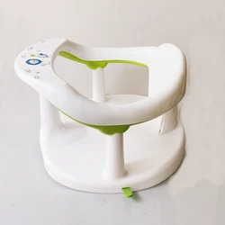 Strong Suction Plastic Sit Up Baby Bath Seat Chair in Tub Portable Safety Bath Chair
