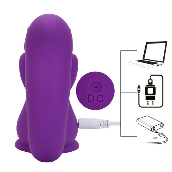 
10 frequency rechargeable squirrel tongue vibrator nipple sucker clitoris licking stimulator women sex toys for adults 