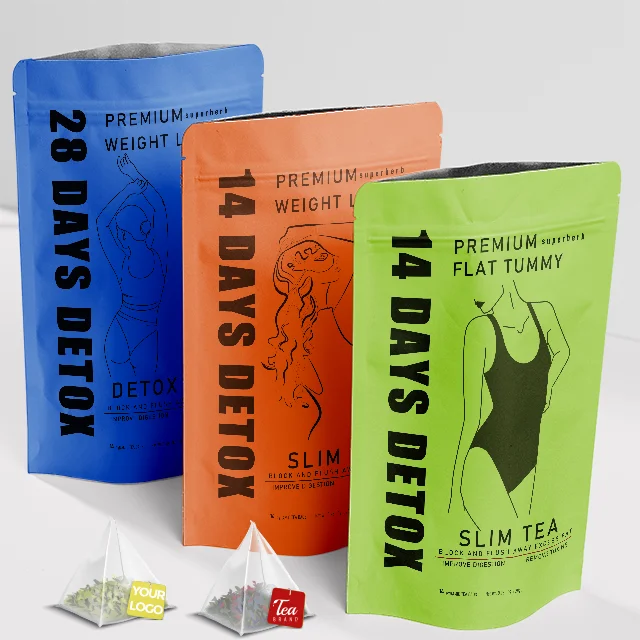 Customized Private Label OEM ODM Chinese herbal slimming tea weight loss tea