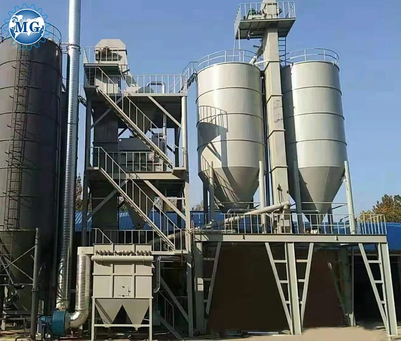 Китайский новый продукт новейшая технология полностью автоматическая производственная линия сухих строительных растворов 20-30 т/ч для