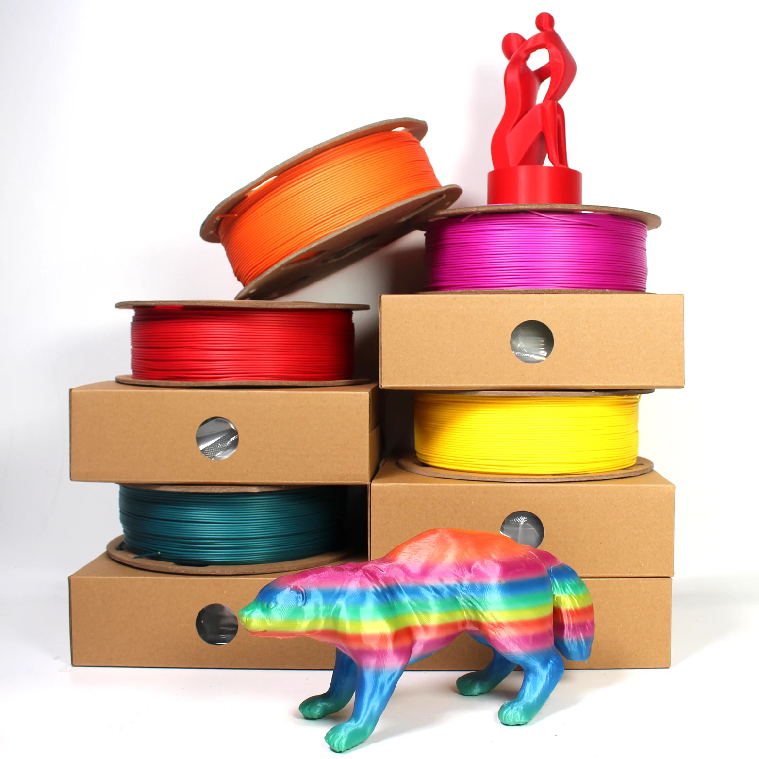Sting3d filamento PLA 3d printer plastic filament 1.75mm PLA/ABS/PCL/PETG/TPU/HIPS/PP/WOOD etc 3d printing filament 1kg
