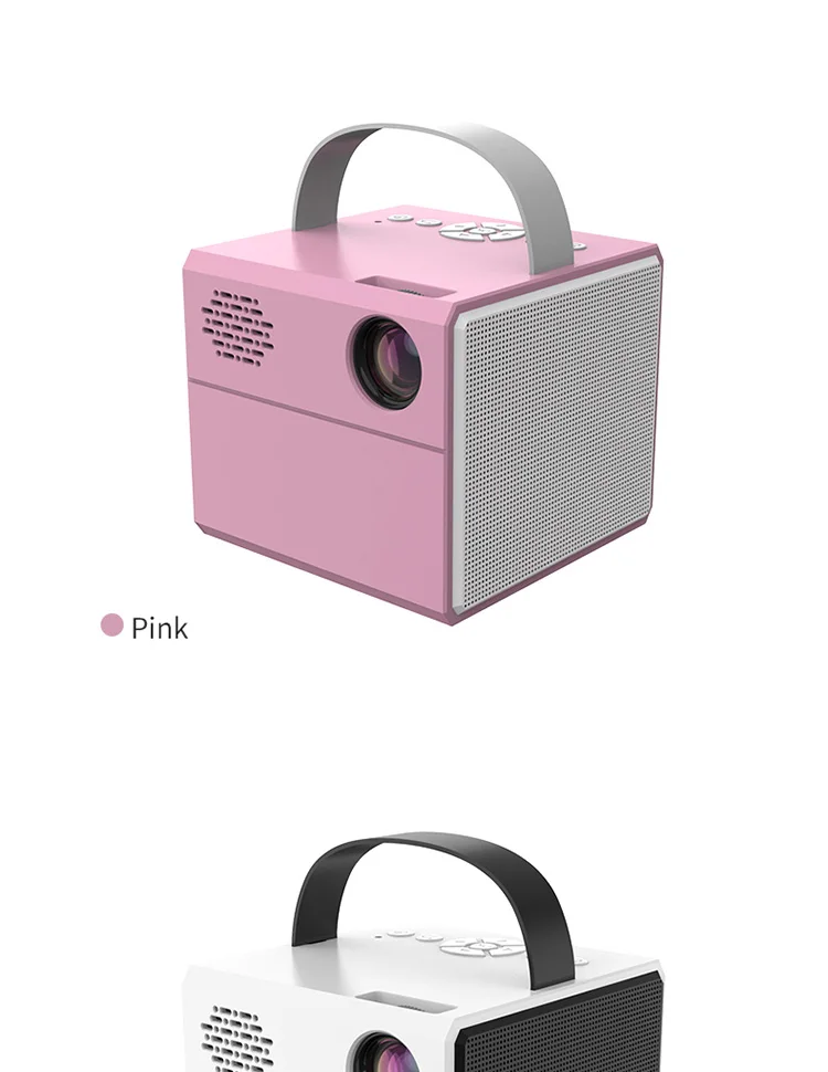 Shenzhen Lijixing factory wholesale fast delivery led mini pocket projector J10 1500 lux mini home projector manufacture