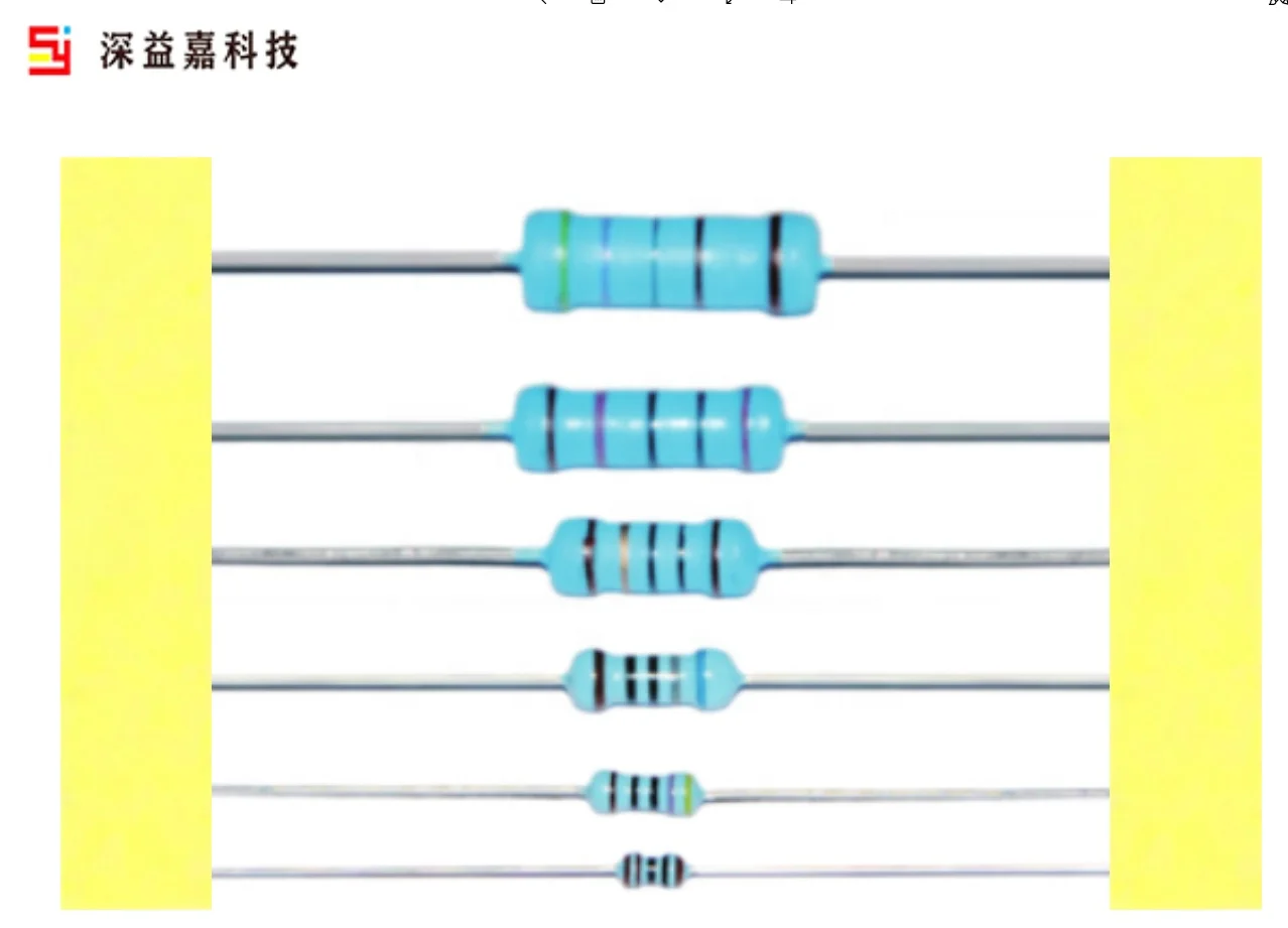 resistor carbon film 1/8W 1/4W 1/2W 1W 1R-10M, 1R-10M resistance 5%